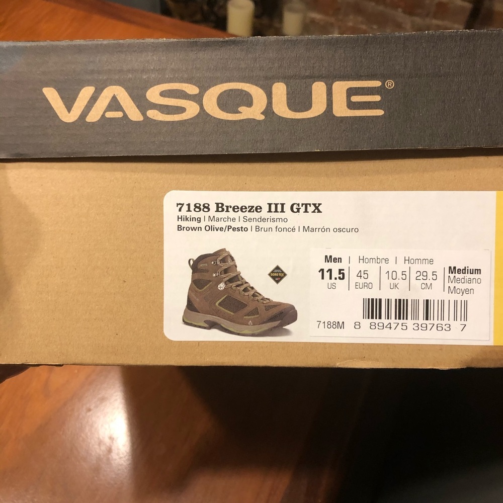 Vasque Breeze III GTX Men’s 11.5